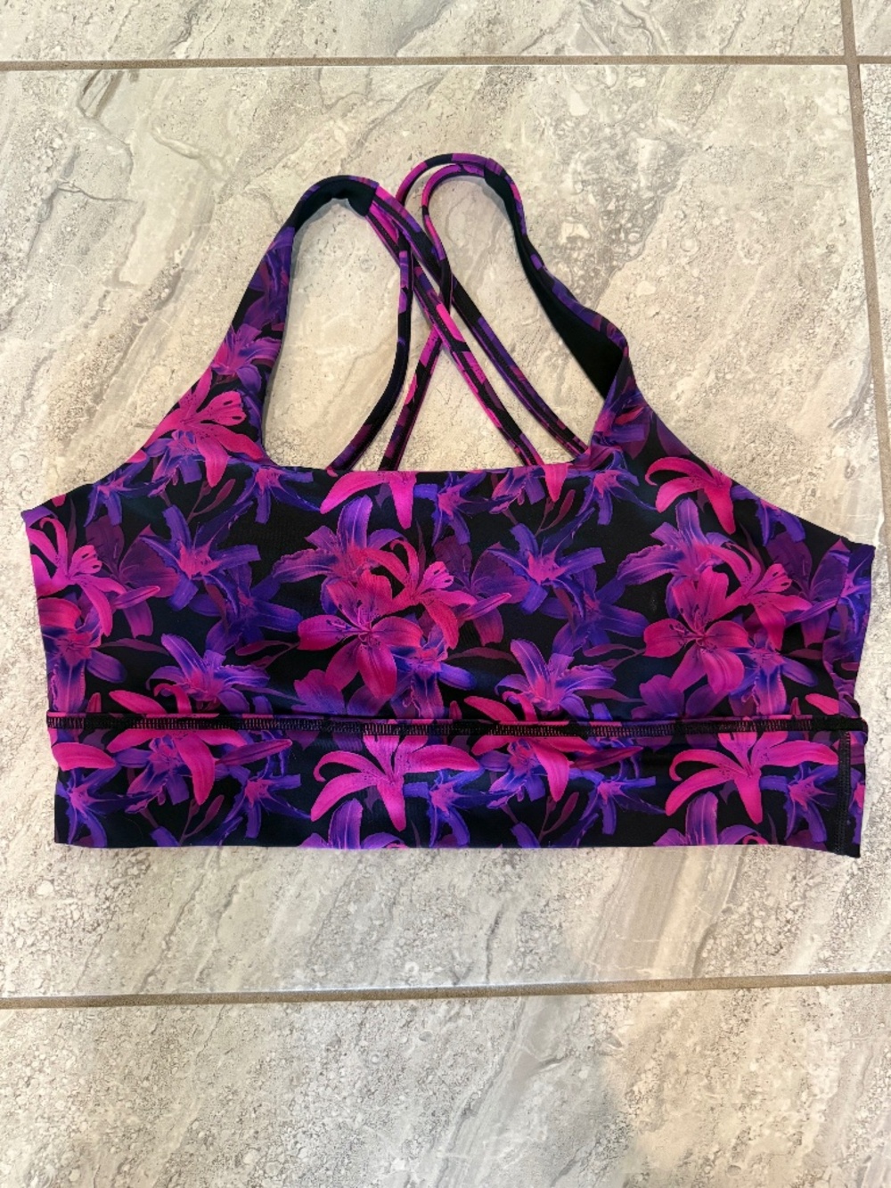 Constantly Varied Gear Longline Bra in Lily, Size XXL